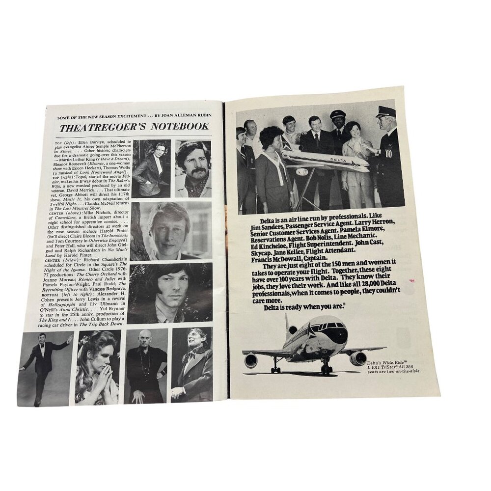 Vintage 1976 My Fair Lady Playbill St James Theatre Broadway Ian Richardson July - Picture 11 of 11